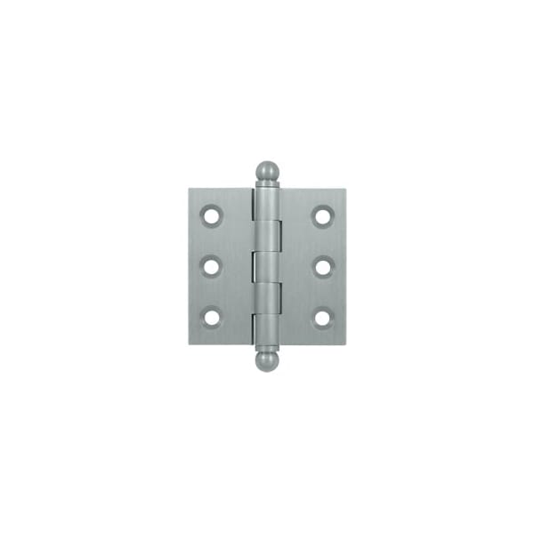CH2020U26D Ball Tip Cabinet Hinge Brushed Chrome, 10PK